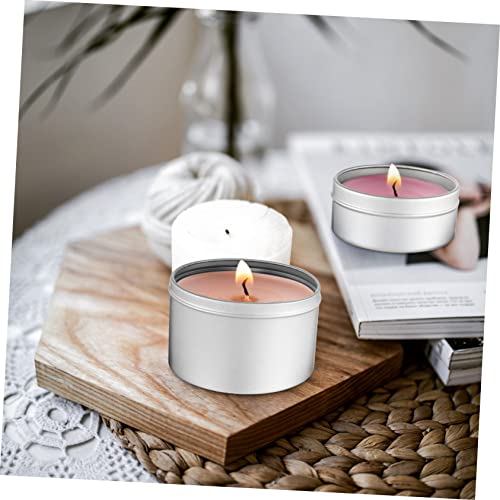 Set para hacer velas con moldes y mechas de aluminio miniatura 7