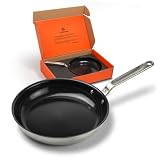 GLOBEHOME 10 Inch 5-Ply Ceramic Non Stick Frying Pan