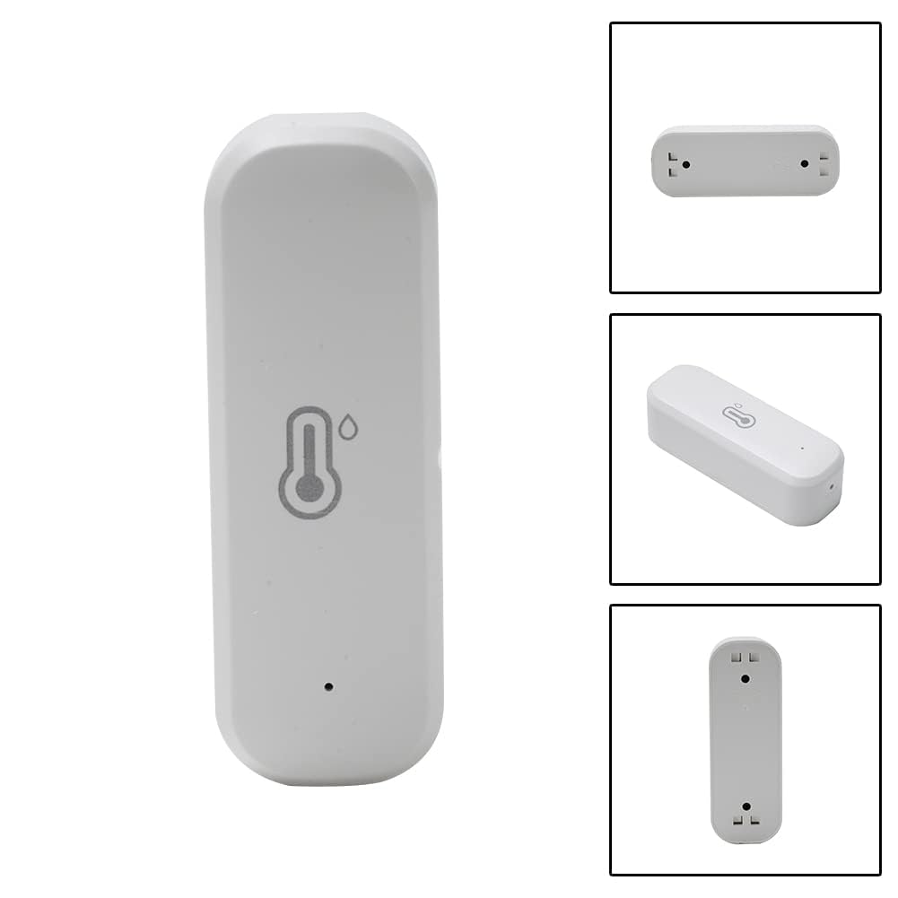6 Stücke Wlan Thermometer Hygrometer für Innen, Tuya Smart Raumthermometer, kabelloser Temperatur-Feuchtigkeitssensor mit Remote-App-Benachrichtigungsalarm für Zuhause, Gewächshaus