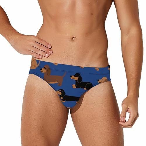 Men's Bikini Briefs Athletic Swimwear Triangle Bikini Bottoms