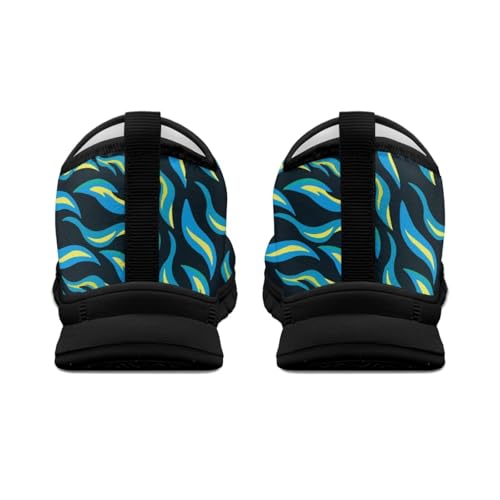 Women's Walking Shoes Slip On Comfy Fashion Sneakers Wide Width Breathable Hand Free Casual Light - Wight Low Tops Size 7.5-15.53