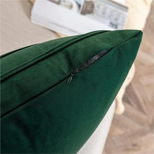 Housse de coussin lavable et ultra solide contre l'usure du velours - 8