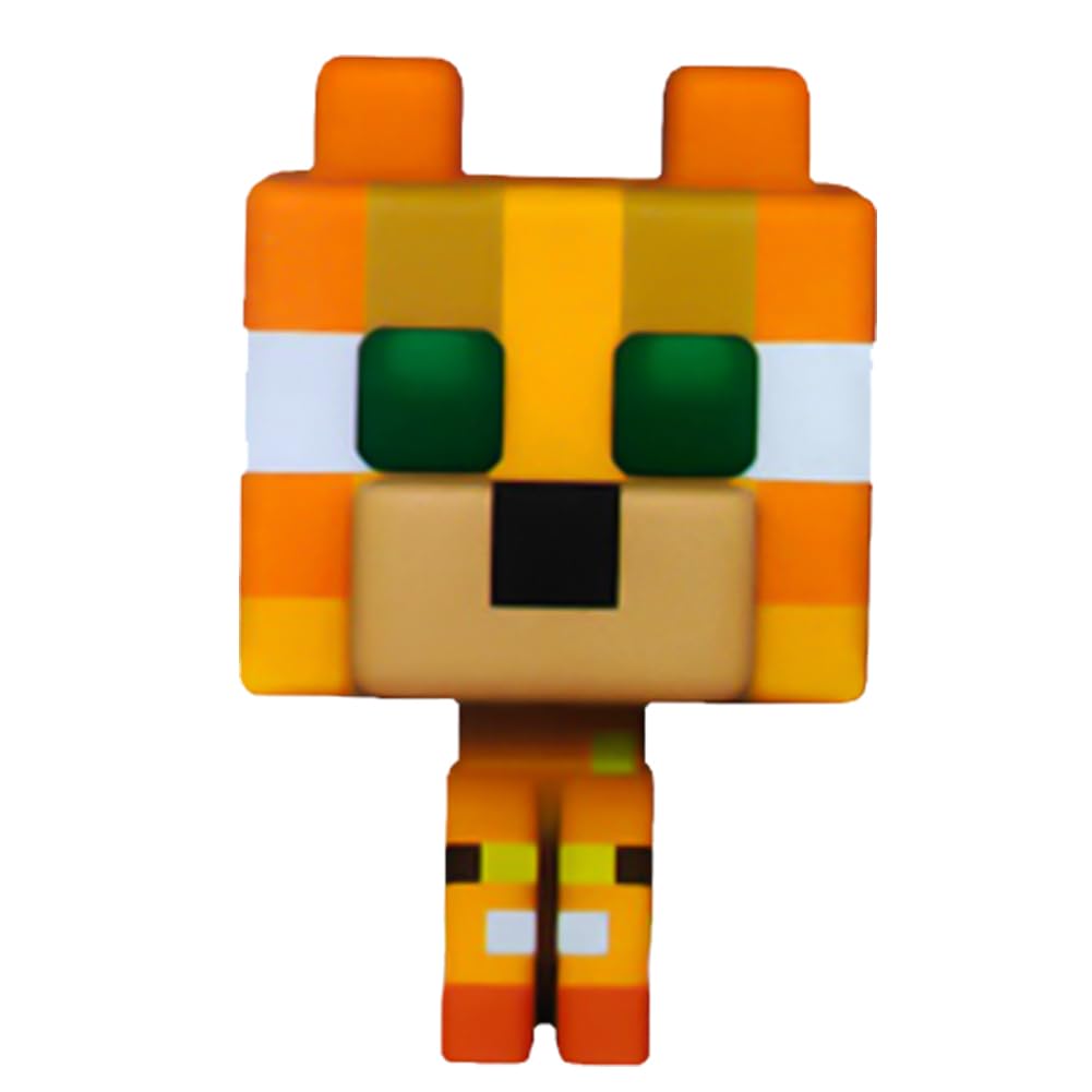 IOSCDH Mine-Craft Figures, Fox Action Figure, Mine-Craft PVC Figures Model, Mine-Craft Cake Topper Mini Figures Set, Collectable Figures for Birthday, Anniversary