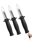 Migliori coltelli a scatto UEAVOID Coltello a Scatto Retrattile Pack da 3, Lama Non Tagliente in Plastica per Scherzi Divertenti, Utensile Prank Sicuro, Ideale per Giochi Creativi e Trucchi Adulti