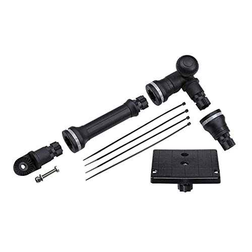 RAILBLAZA ND-242, MONTAJE DE SONDA Y TRANSDUCTOR para Kayak/Canoa Unisex-Adulto, Black, Standard