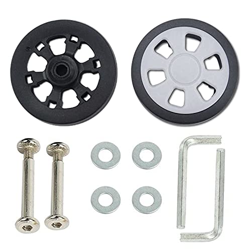 Miayaya Luggage Wheels Suitcase Universal Rubber Swivel Two ...