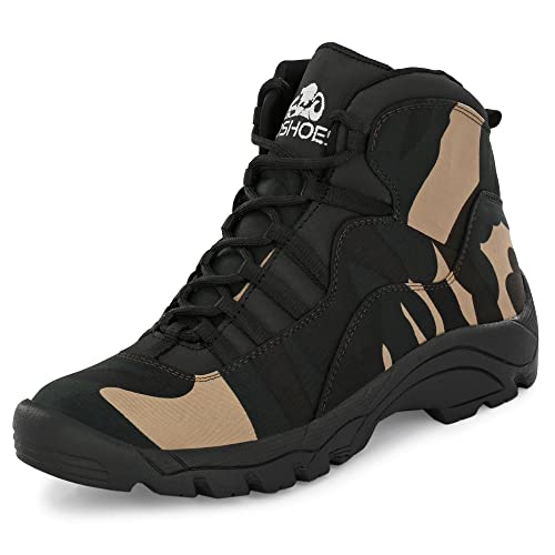 Leo's Fitness Shoes Men's Hiking/Jungle Boots Lightweight Anti-Sl...