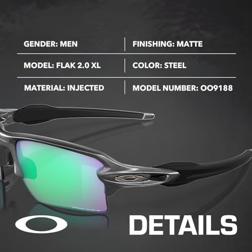 OAKLEY FLAK 2.0 XL OO9188 Rectangle Shape Sunglasses With Official Eyewear Kit2