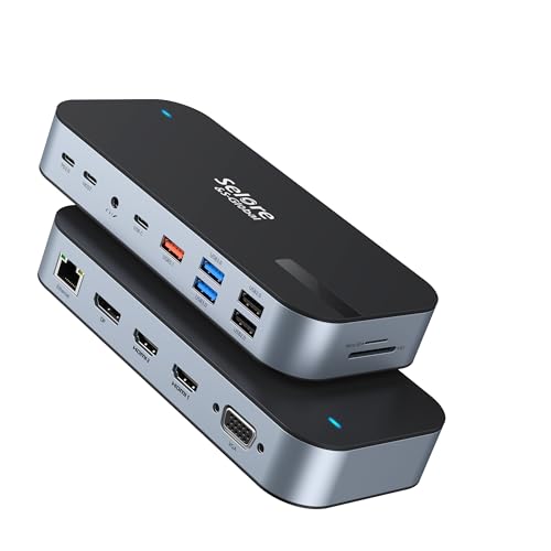送料無料♥匿名配送✨Selore ドッキングステーション　16in1 Amazon.co.jp: USB C ドッキングステーション type c Dock 【16