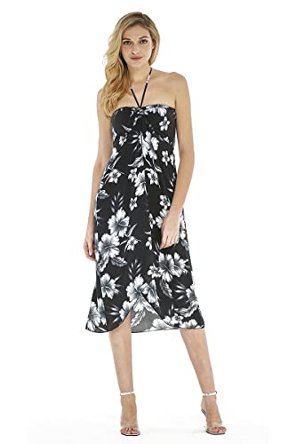 Image of Hawaii Hangover Family Matching Hawaiian Clothes, Midnight Bloom | Family matching Hawaiian outfits, Midnight Bloom, lightweight rayon, machine washable, tropical floral print, luaus, cruises