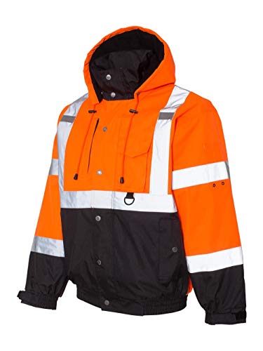 ML Kishigo Hi-Vis Jacket 3XL Orange/ Black