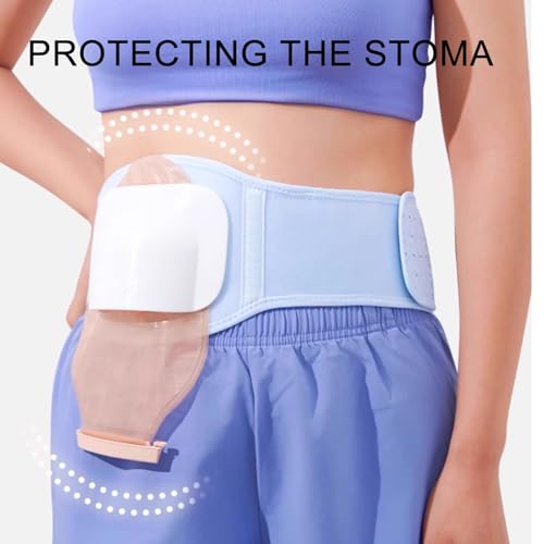 Faja para ostomía, soporte abdominal para colostomía (M) miniatura 5