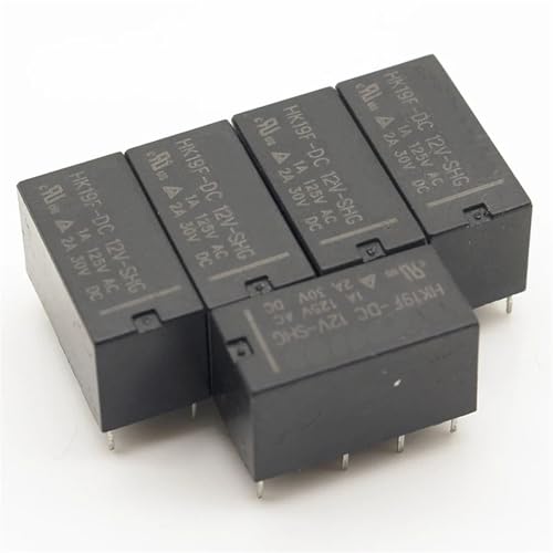 Relais HK19F-DC12V-SHG haute sensibilité pour isolation de signal électronique