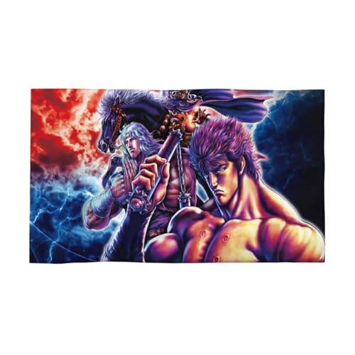 北斗の拳 (3) タオル フェイスタオル スポーツタオル 旅行用タオル バスタオル 速乾タオル 人気 アニメ おしゃれ 超吸水 柔らか肌触り 抗菌防臭 多用途 家庭用 タオル グッズ40*70cm