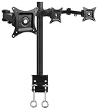 VIVO Triple LCD Monitor Desk Mount Stand Heavy Duty Fully Adjustable fits 3 /Three Screens up to 24