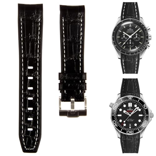 Strapseeker AQ[^[G{Xp}EgJ[uGh v~AVR[Svoh - OmegaXEHb`[EHb`A`[_[ubNxCAbNXɑΉ - 20mm 22mm - NR_CG{XH h, ub