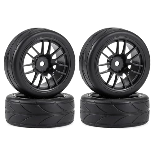 Pneus RC 1.9 Pouces 64mm 12mm Hex pour WLtoys 144001 Sakura D3 D4 TT02 1/10 1/14