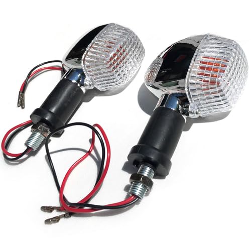 Archnote �E�C���J�[ �o�C�N �p �ėp ���A �t�����g �E�B���J�[ �����v 12v ���b�L �����Y ���� 2�� �Z�b�g �N���A