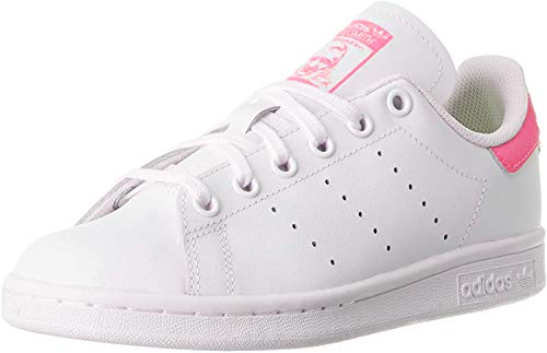  adidas Stan Smith J, Basket Mixte, FTWR White/...