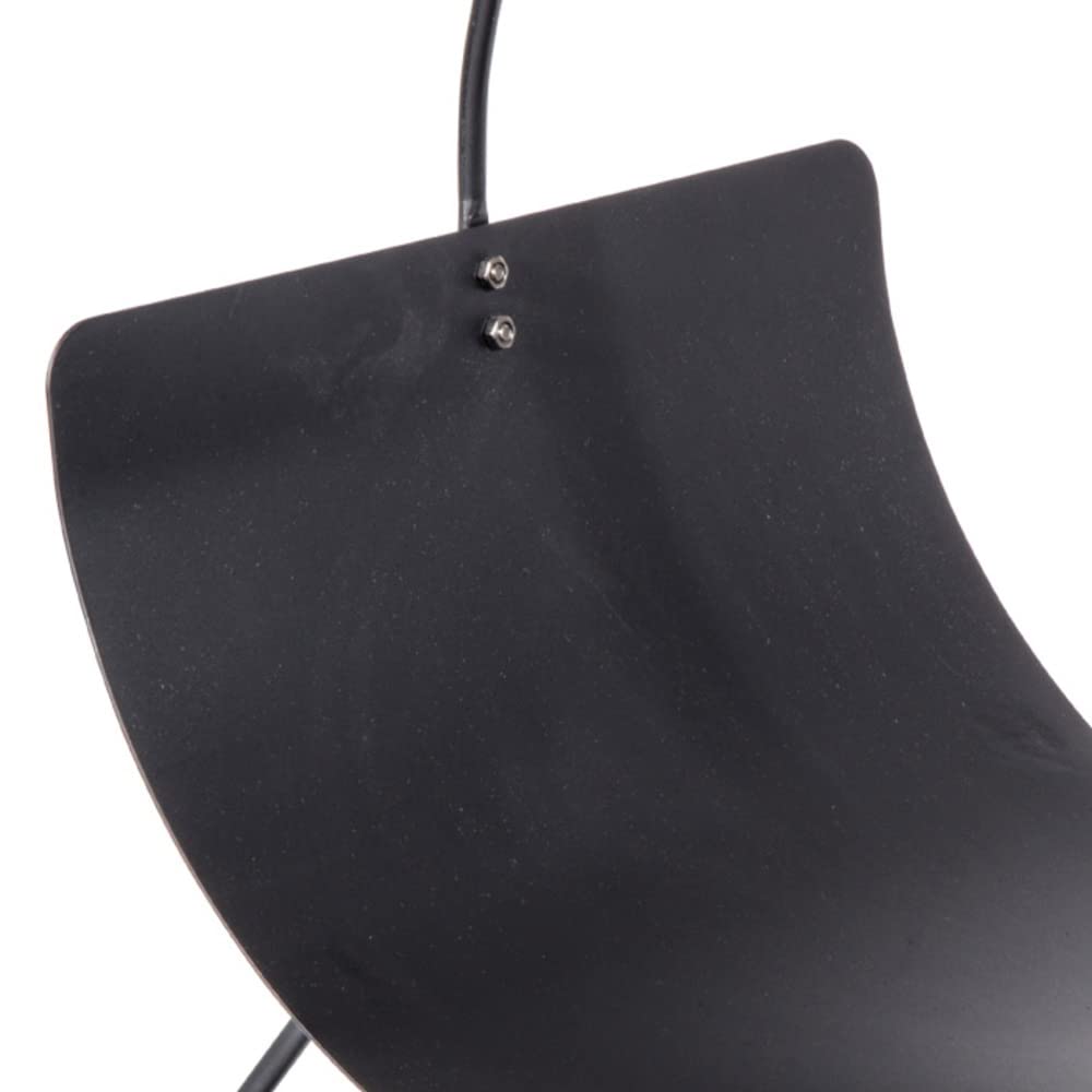 VERDELOOK | Portalegna in Metallo Verniciato per Camino 38x46x51 cm, Arredo Decoro Caminetto, Portalegna Moderno