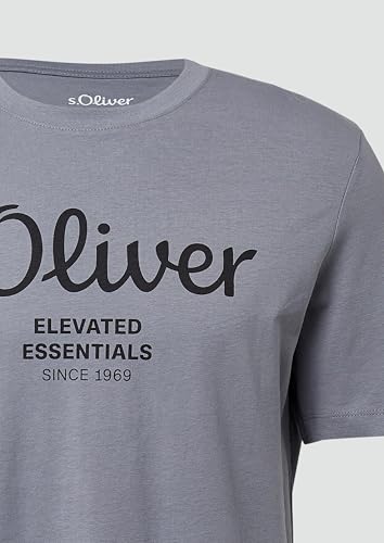 s.Oliver Baumwoll-T-Shirt mit Logo-Print – Ansicht 5
