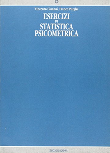 Esercizi di statistica psicometrica
