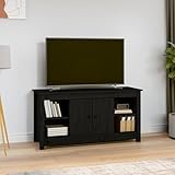 Meuble moderne et fonctionnel : en tant que centre de divertissement élégant et console TV, ce meuble s'intègre parfaitement dans les styles d'intérieur modernes ou rustiques et offre une solution pratique pour vos appareils multimédias.