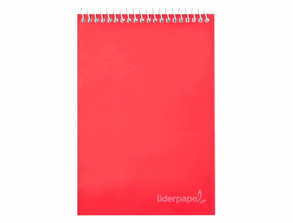Liderpapel Spiral Notebook Pocket Sixteenth Landscape Witty Hard Cover 80H 60 Graph 4 mm Colours STDOS.