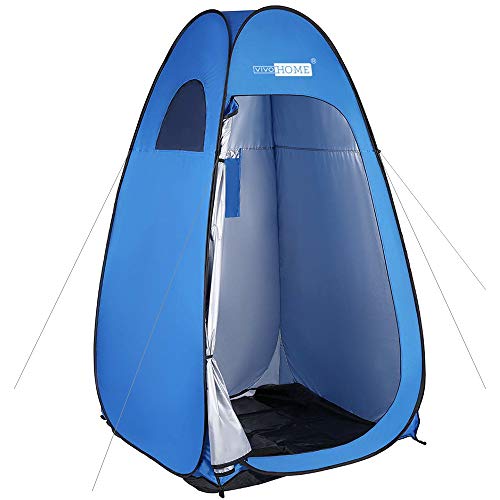 VIVOHOME 7 Ft Height Privacy Shelter, Portable Easy Pop up Dressing Changing Room