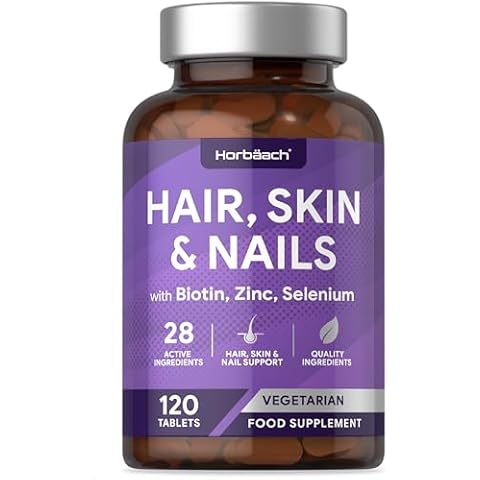 Horbaach Hair, Skin & Nails Vitamins for Beauty Cover