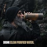 Grayl GeoPress Water Purifier Bottle - Coyote Brown - Image 7