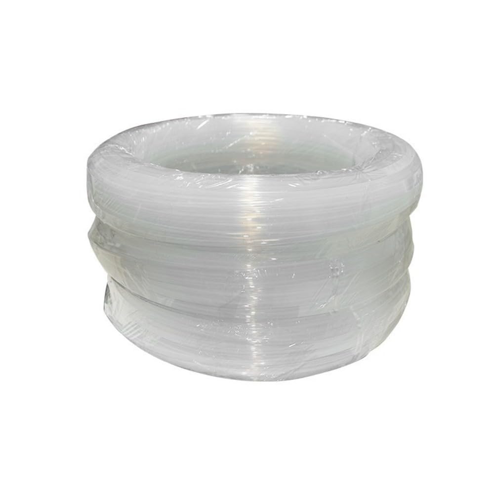 Teflon Tube 10Meter/32.8Feet PFA FEP F4 Tube Transparent PTFE Tube OD3.17-36MM (Inner Diameter 8mm * Outer Diameter 10mm)
