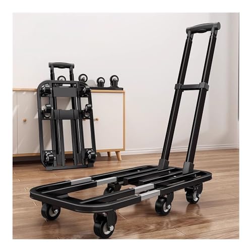 HeavyDu Carrello pieghevole piatto con ruote per la spesa e articoli casalinghi PortabGray C Truck per un facile trasporto