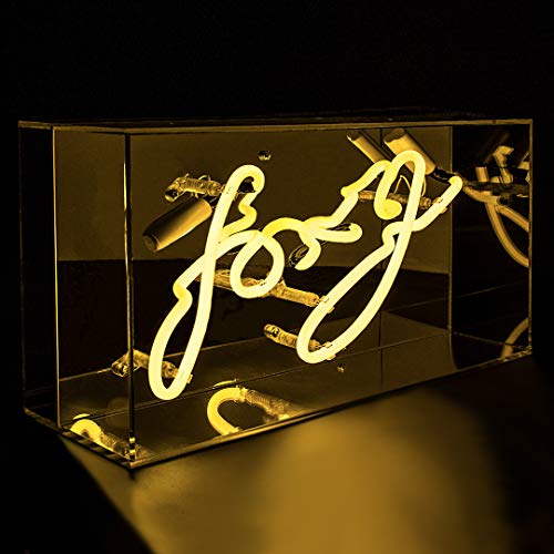 Locomocean, caja acrílica de neón-foxi, multi