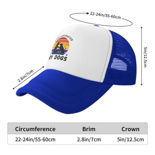 Image of Funny Trucker Hats,Trucker Hat Baseball Cap for Women Snapback Adjustable Hat Humor Gift Men