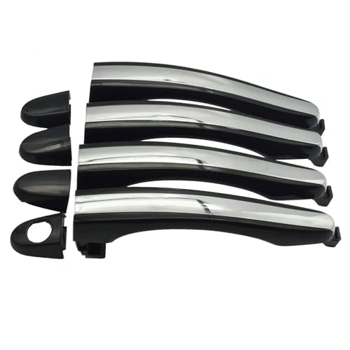 Poignées de porte extérieures pour Hyundai Azera 2006-2011 - Lot de 4 avant arrière gauche droite