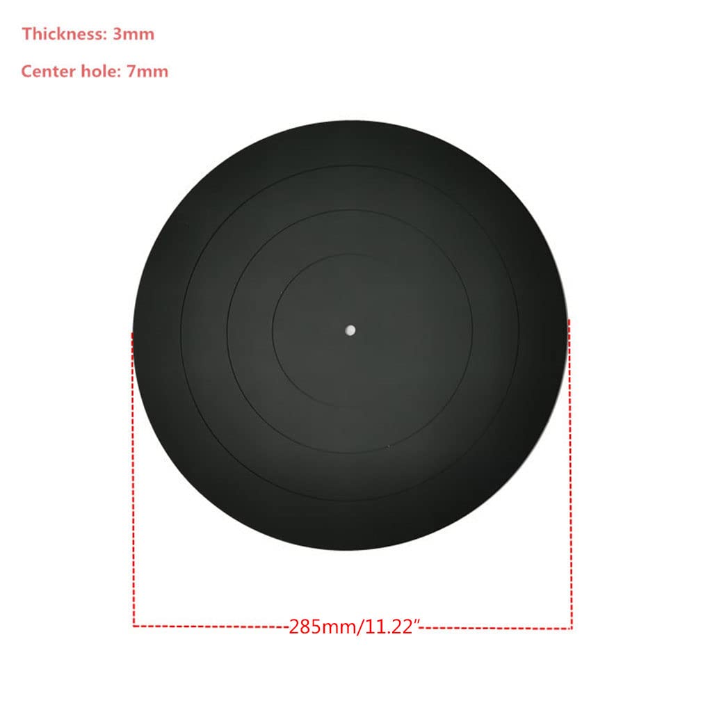 Anti-vibrazione Silicone Pad Gomma per LP antiscivolo Giradischi Piatto Mat per Pho