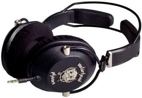 Motorheadphones Motorizer Headband Headphones Black Ear-Cup Over Ear motörizer