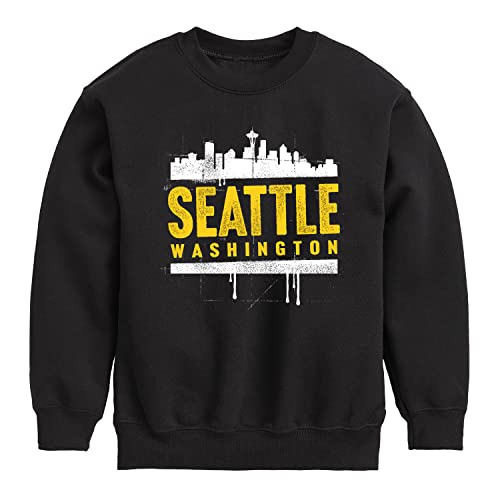 Instant Message - Seattle, Washington - Toddler & Youth Crewneck Fleece Sweatshirt