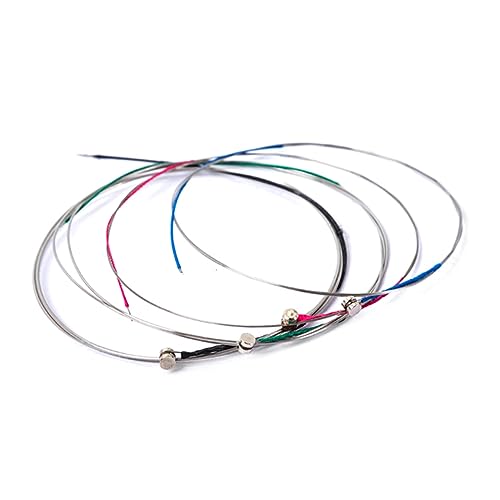 JOINPAYA 4pcs/set A/e/d/g Violin Strings Metal Musical Instrument Parts Fiddle String Accessories for Violin