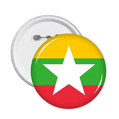 Badge Myanmar drapeau asie pour personnaliser vos sacs et vestes