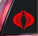 G.I. Joe / GI Joe Cobra Vinyl Decal Sticker - Red - 6 inch size by ShadowMajik