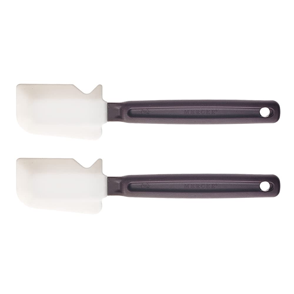 Mercer Culinary10 Inch Heat Resistant Silicone Spatula - 2 Pack