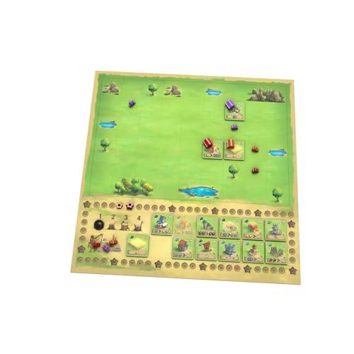 Jeu de Société Iello Little Town – Jeu de Stratégie et de Placement d'Ouvriers - vue 4