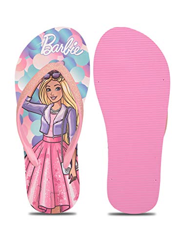 Image of Barbie by toothless Girl's Kids Flip Flop Slipper