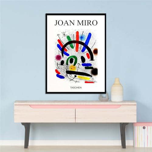 Affiche Joan Miró vintage de 40x60cm pour décoration murale d'intérieur moderne - 2