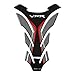 Etiqueta engomada VFR800 Sticker Etiquetas DE Motorycle Tanque Protector DE CALMATIVOS Pegatinas Caja para Honda VFR 800 800F 800X 1200 1200F 1200X 400 TANKPAD (Color : B)