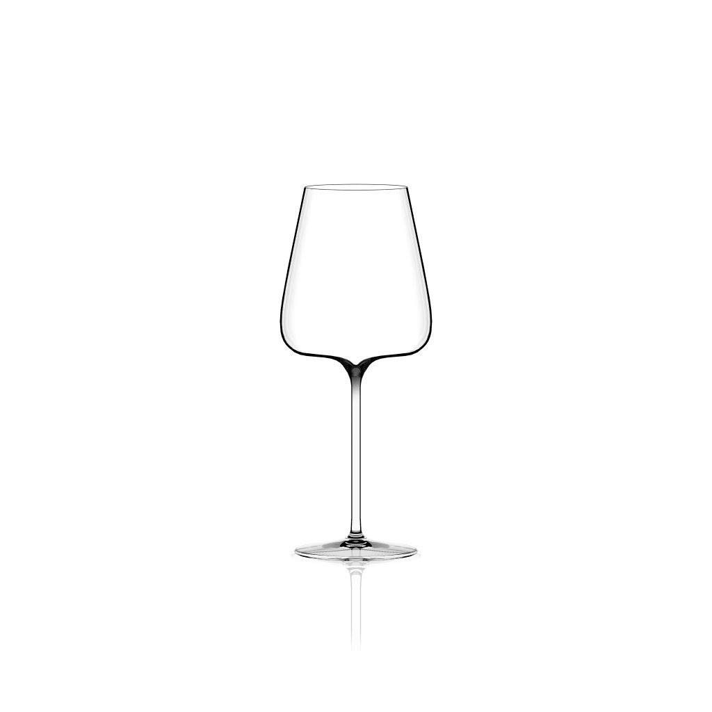 Italesse 8033210464197 - Estrella negra, cristal transparente, caja de 6 unidades