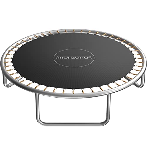 Monzana Trampolin Sprungtuch 183 cm 30 Ösen 8-Fach vernäht UV-beständig 14 cm Feder 50 kg Garten Sprungmatte Ersatzteil