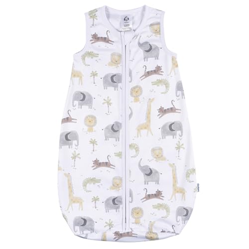 Gerber Baby Unisex Sleepbag Wearable Blanket, Animals + Geos, 0-6M